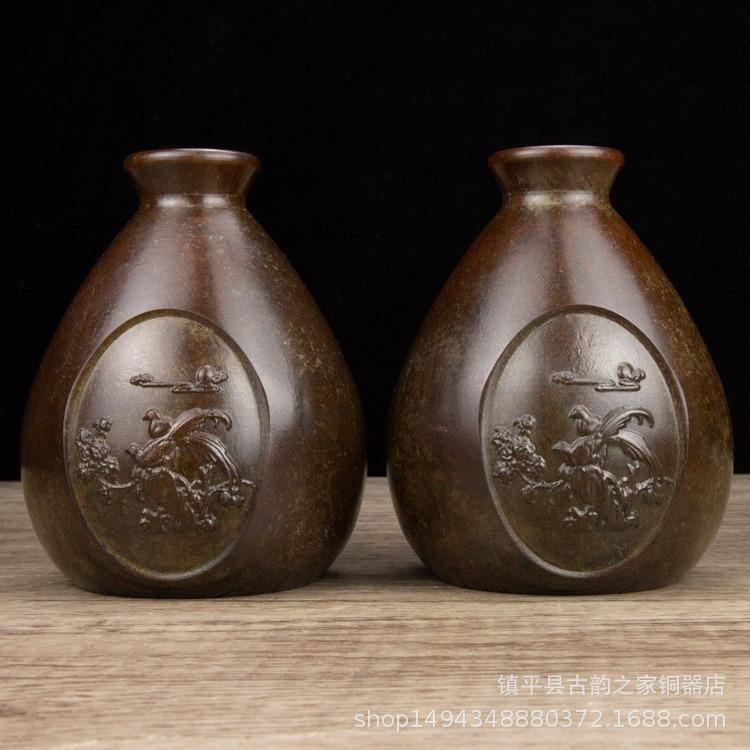 Пара ornaments из чистой меди  Радостные брови  для офиса, гостиной, магазина, настольное украшение, подарок 4XL