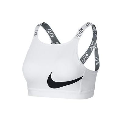 Medium Support Cross Back Sports Bra Women Underwear White BQ4809-100
