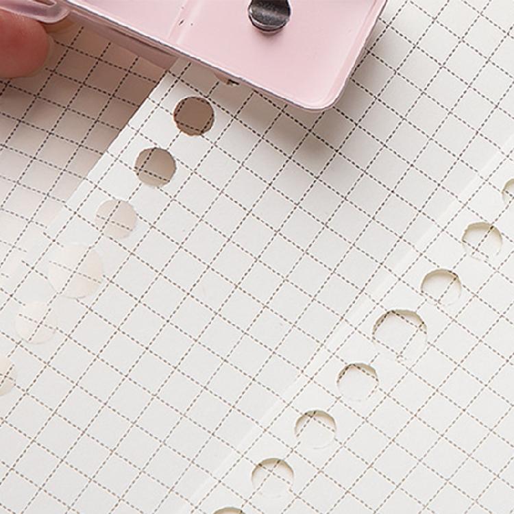 Plastic Hole Puncher For Multi Page Documents Smooth Punching Mechanism Travel Friendly Design Ideal Study Office Tool