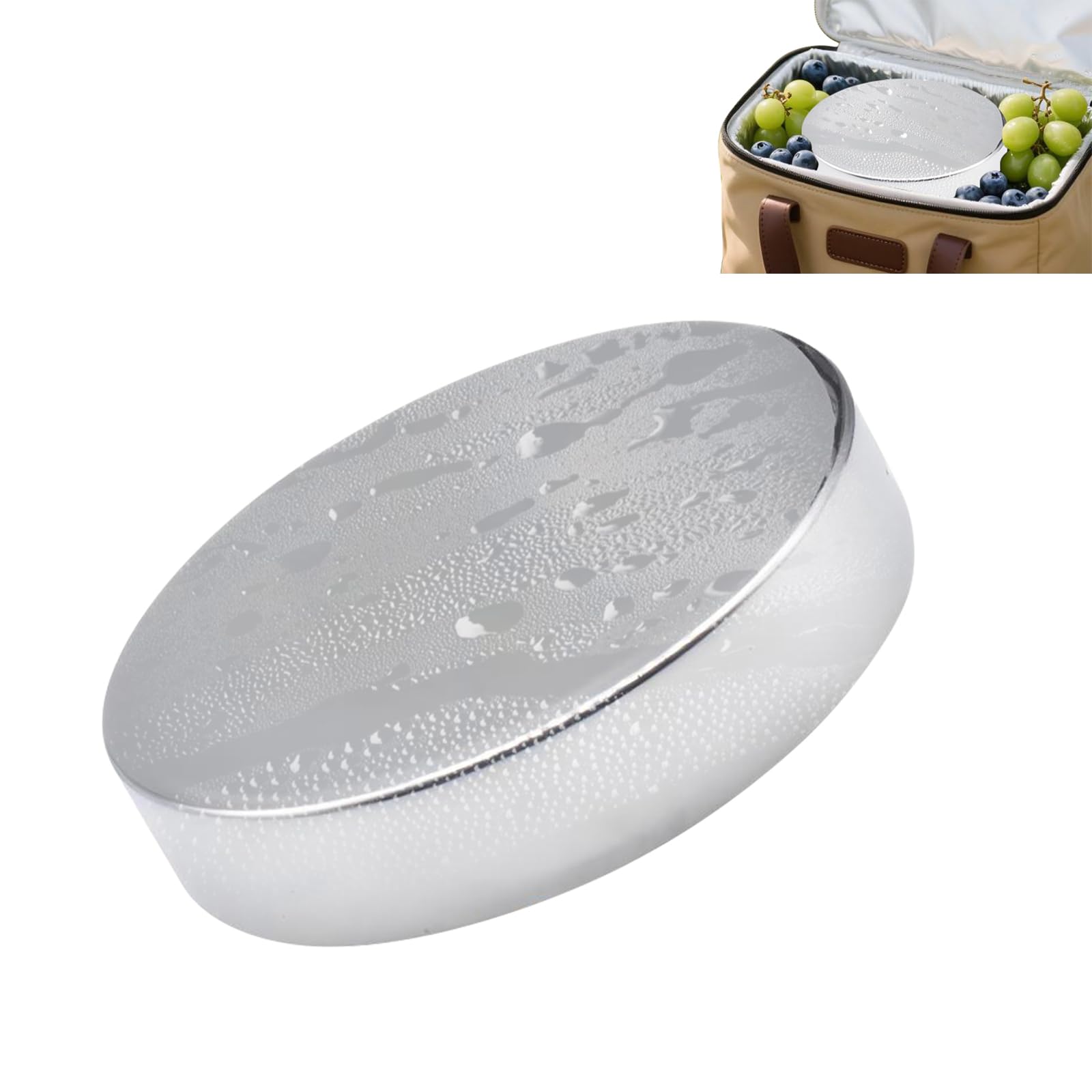 

Мини-пакет со льдом из нержавеющей стали для охлаждения во время походов, долговечный, мощный, долговечный пакет, пакет с минусовой температурой, пакет, многоразовый,