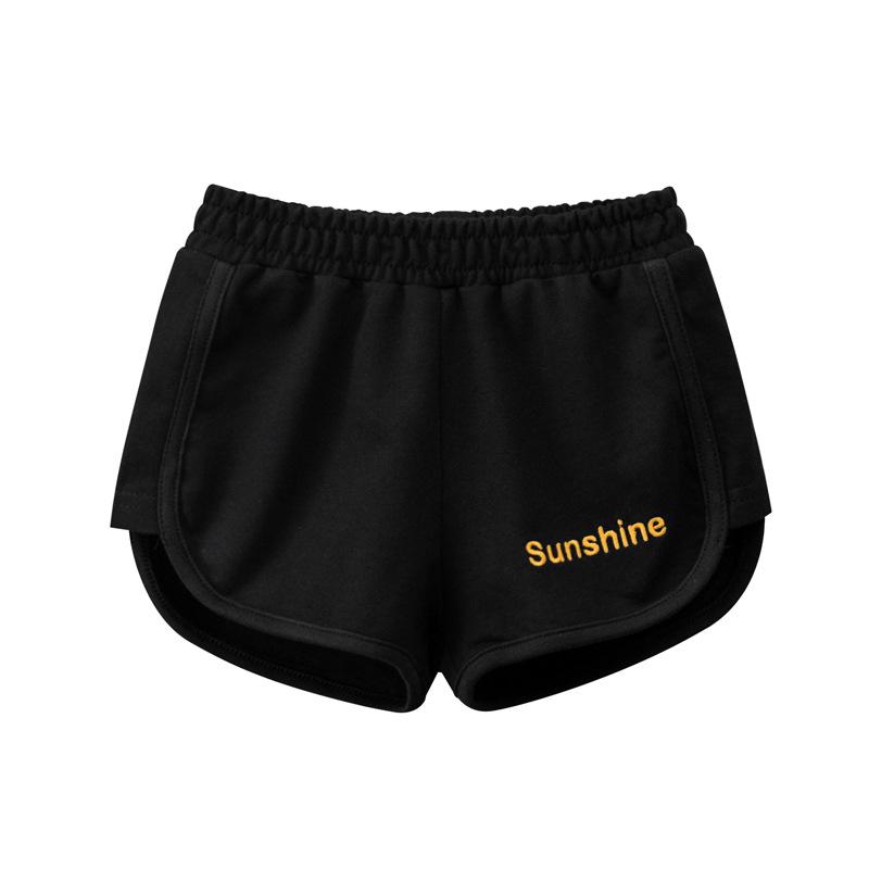 Girls' Summer Shorts and Thin Children's Casual Sports Pants for Outerwear