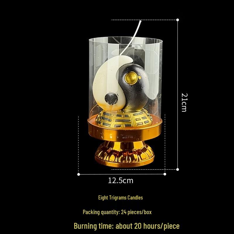 Handun Auspicious Windproof Lotus Candle