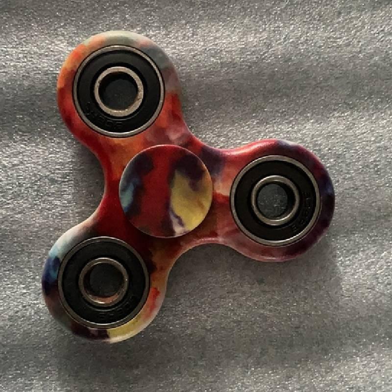 Pattern Metal Spinner Decompression Toys Gift
