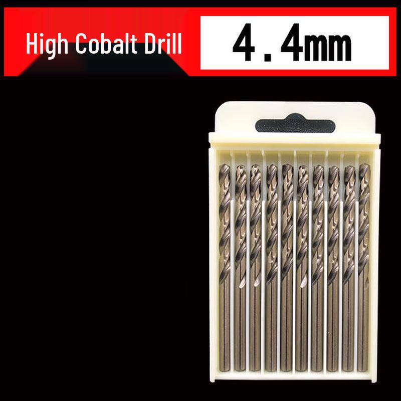 

Jundingying 4.4mm High Cobalt Twist Drill Bit Set