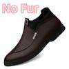 Fashion Genuine Leather Male Comfortable Motorcycle Boots High Quality Men High Top Casual Shoes 2024 New Men Winter Plush Snow Boots