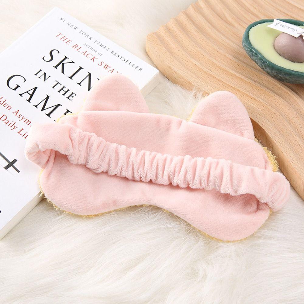 

Мультяшная плюшевая маска для сна с изображением животных, затемняющая маска для сна с собакой, легкая затемняющая маска для сна, перерыв на обед белый