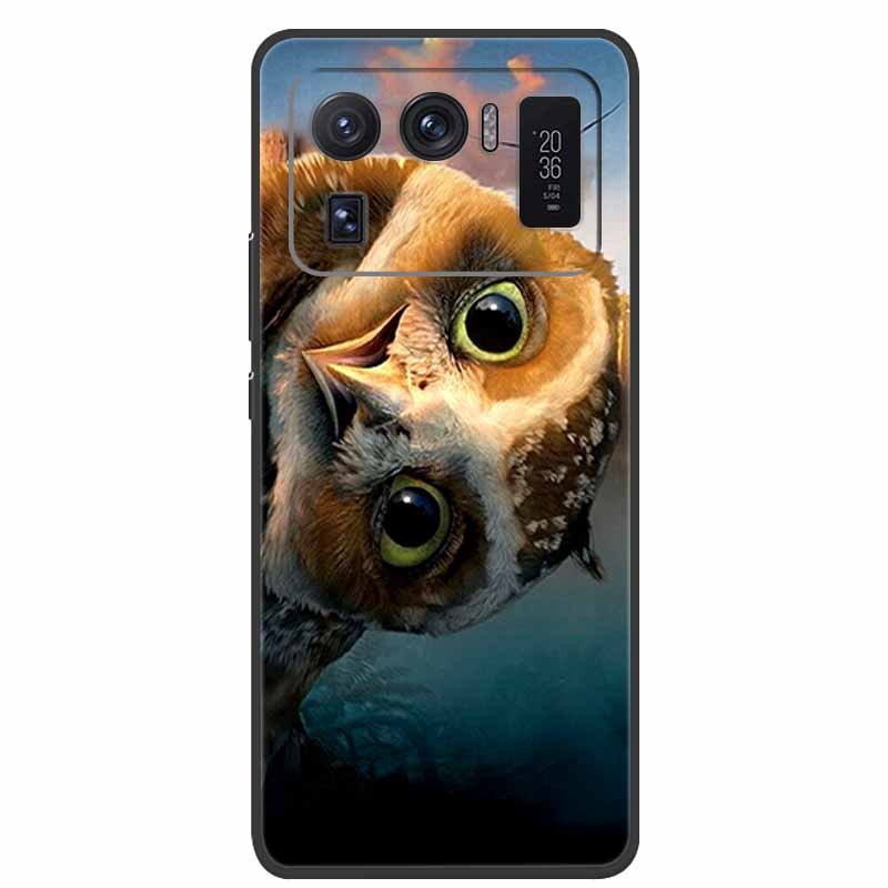For Xiaomi Mi 11 Ultra Case 6.81 Shockproof Soft silicone TPU Back Cover Cases For Xiaomi11 Ultra Phone fundas Mi11 Ultra Cute