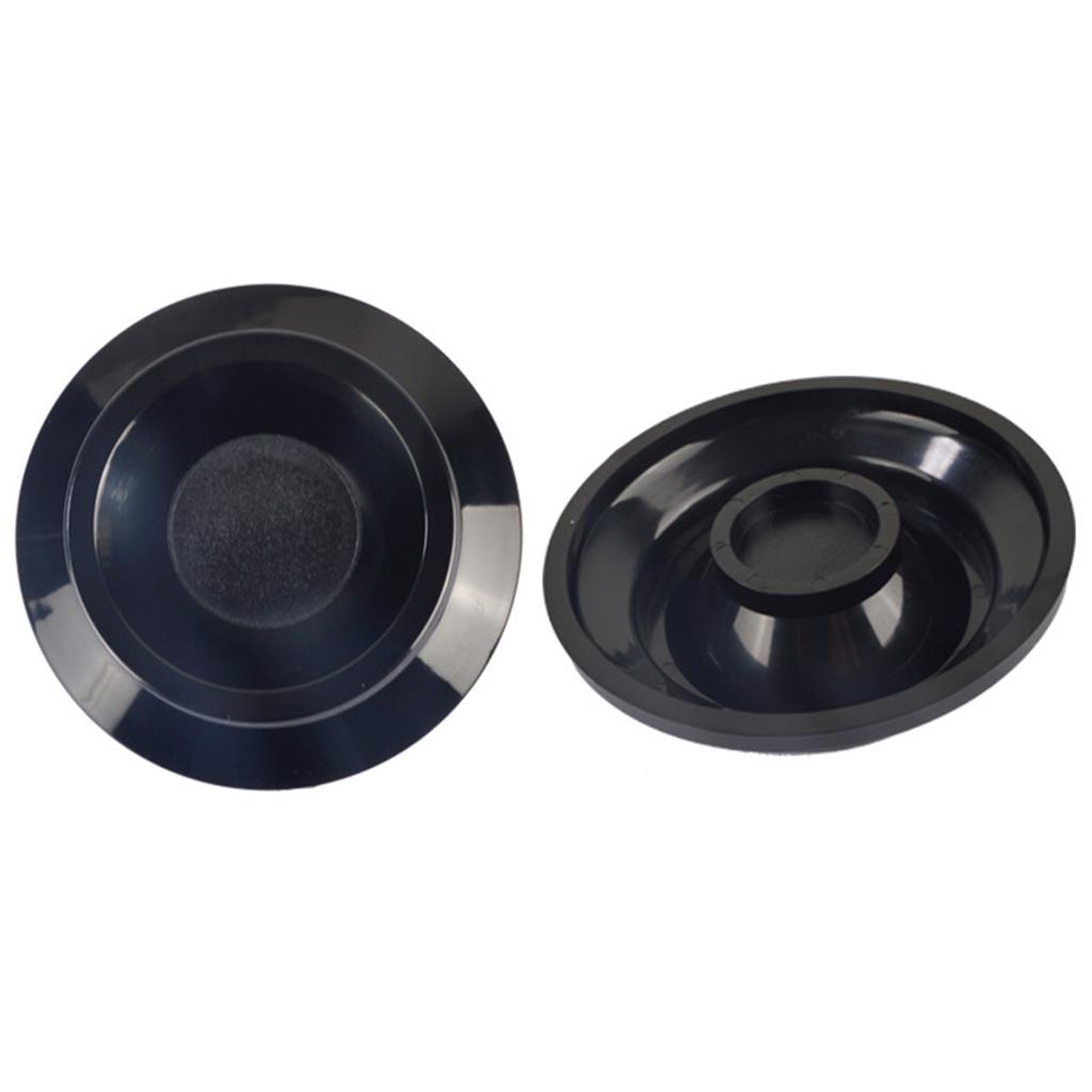 4 Pcs Piano Non-Slip & Anti-Noise Foot Pad Plastic Pianos Caster Cups Floor Protector for Vertical Upright Piano