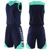Grund- und Sekundarschüler Basketballtrikot Set Jungen und Kinder Sporttraining Wettkampf Team Uniform Druck Trikot Druck