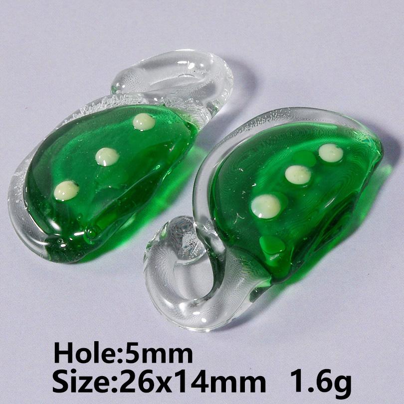 5/20 Stück/Los Verschiedene Früchte-Anhänger Erdbeere/Kirsche/Zitrone Anhänger Für Schmuckherstellung Großhandel Glasmaterialien Armbänder herstellen