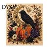 Przytulna Jesienna Dekoracja Domu Halloweenowy Zestaw do Malowania Perłami Sztucznymi, Uroczy Duch 3D Art DIY Ręcznie Robione Prezenty Świąteczne dla Nastolatków Zestaw dla Dorosłych, Boże Narodzenie