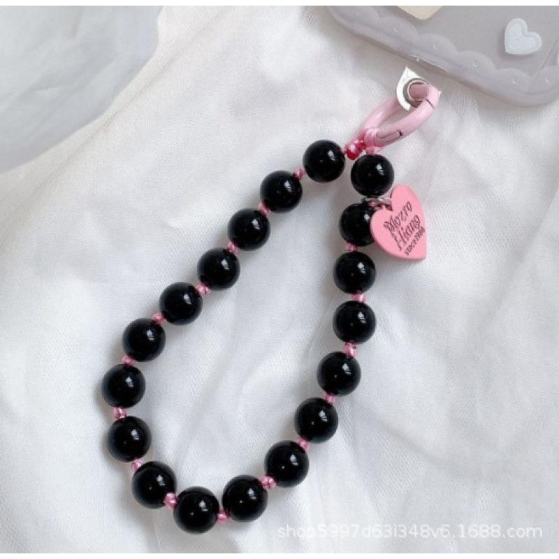 

Бисерный бант, Цепочка для мобильного телефона, Веревочка для мобильного телефона, Подвесное украшение, Женская подвеска One Size