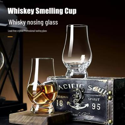 Kristall Tulpe Brandy Cognac Glas Set - Große Bauch Aroma Verkostungsgläser für Whiskey und Wein