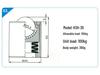 KSH Heavy Duty Universal Bullseye Steel Ball Wheel Bearing