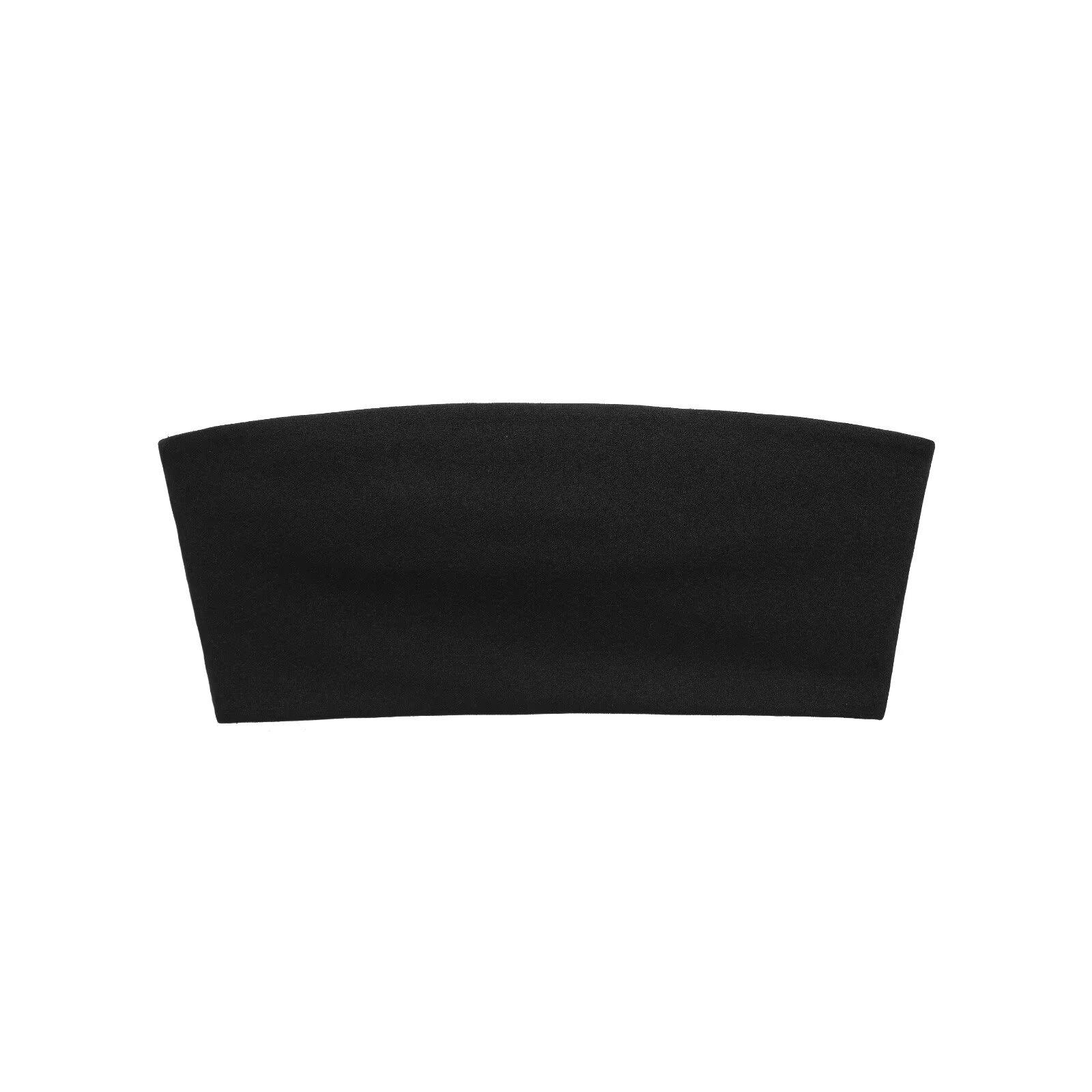 

Весна 2025 Женский эластичный топ-бандо и юбка-полусолнце в европейском и американском стиле L