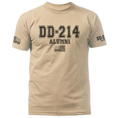 DD214 Alumni Military Patriotic US Flag US Army Veteran Graphic Tshirt Unisex T-Shirt