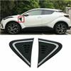 2X Black Side Front Door Wing Fender Cover Trim For Toyota C-HR CHR 2017-2022