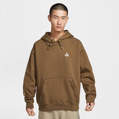 Nike ACG Tuff Fleece Lined Pullover Hooded Long Sleeved Sweatshirt Me L