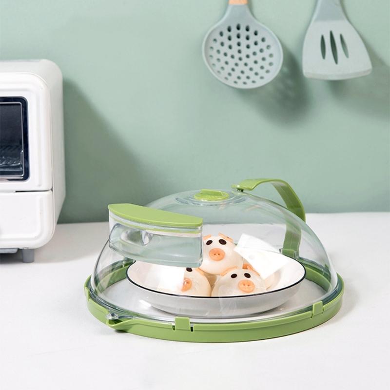 Duidelijke Magnetron Spatdeksel Voedselbeschermer Deksel Verstelbaar Stoomventilatieroosters Deksel Magnetronoven Schalen Voedseldeksel