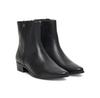 Ботильоны Tommy Hilfiger Th Leather Pointy Zip Bootie FW0FW08980 Black