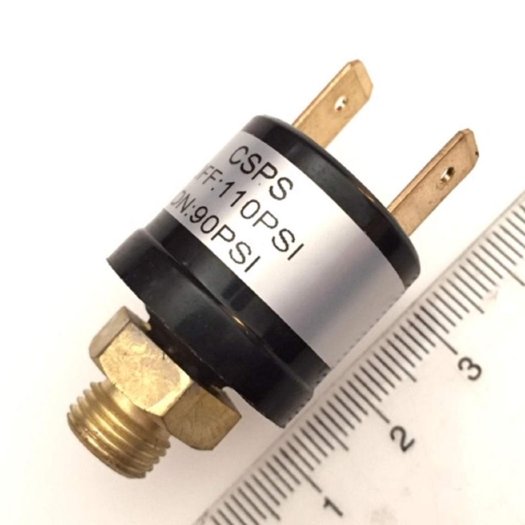 Air Suspension Pressure Switch 90-110PSi 1/8NPT Screw Air Horn Air Tank (90-110PSi)