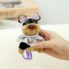 Pendant Dog Bee Plush Toy Doll Cartoon Animal Bag Pendant Keychain Cute Gift Decoration