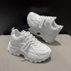 Dad Shoes Girl 2025 Spring and Autumn New Popular Small Versatile Fashion Soft Sole Height Increase Casual Sneakers