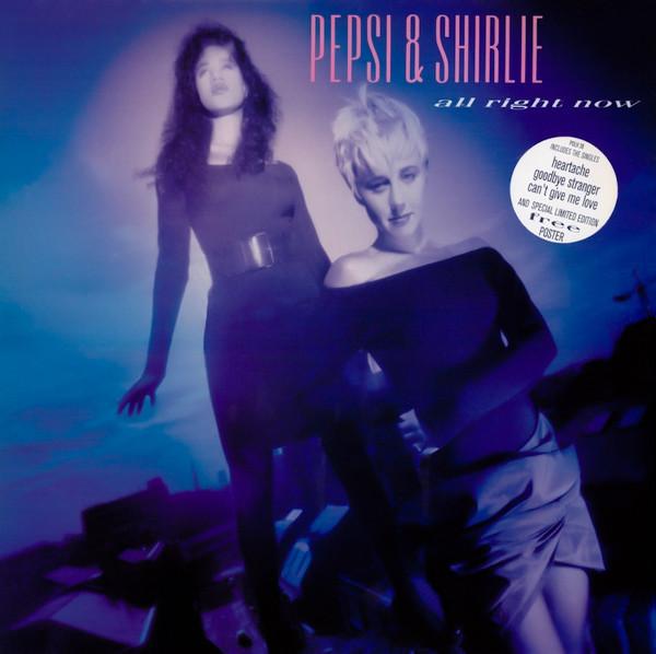 

LP Record PEPSI SHIRLIE All Right Now POLH38 POLYDOR 1987 UK Dance Electronica Used