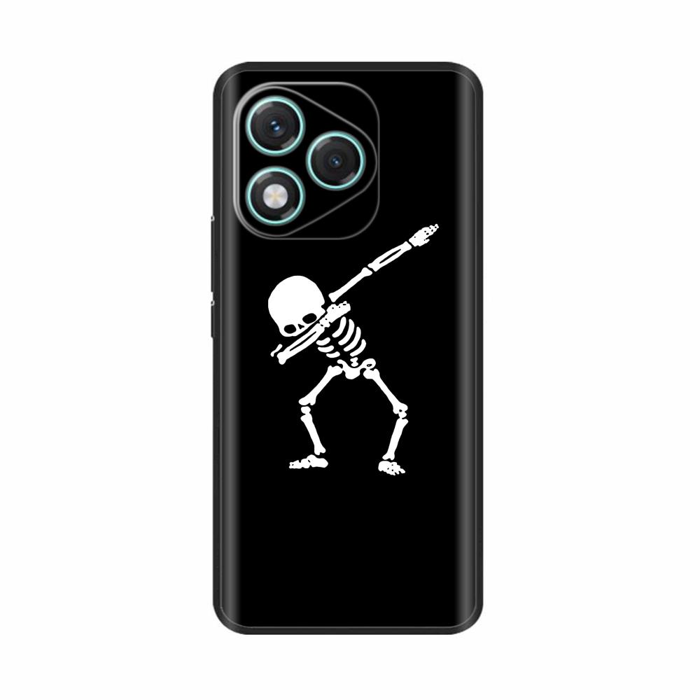 Honor 400 Lite Hülle, Luxus-Handyhülle für Honor 400 Lite, Stoßfeste Schutzhülle aus weichem Silikon, Rückseite
