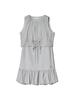 Gijun Sheer Layered Mini Dress Gray