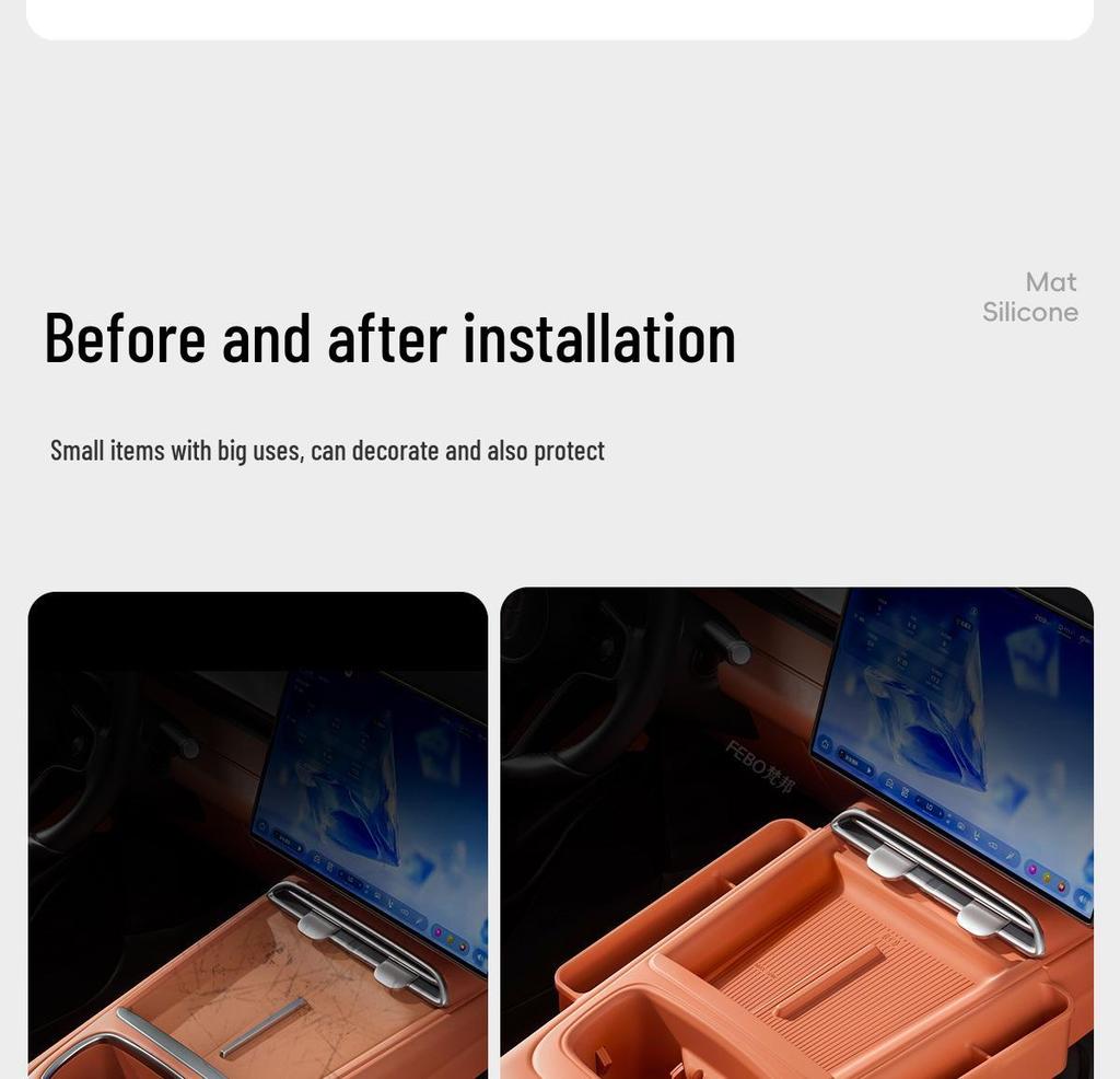 Deep Blue S07 Upper Panel Storage Mat for 26 Models - Multi-functional Car Accessory