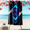FC Schalke 04 Beach Towel, Large Soft Quick Dry Towel for Beach Camping Swimming
