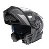 Motorcross Flip Up Helmets with Wide View Clear Visor ABS Shell Full Face Cyril Motor Helmet For Adult DOT Approved