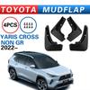 Apărători de noroi Toyota Yaris Cross Non-GR 2023-2025 Compatibile cu ornamente joase