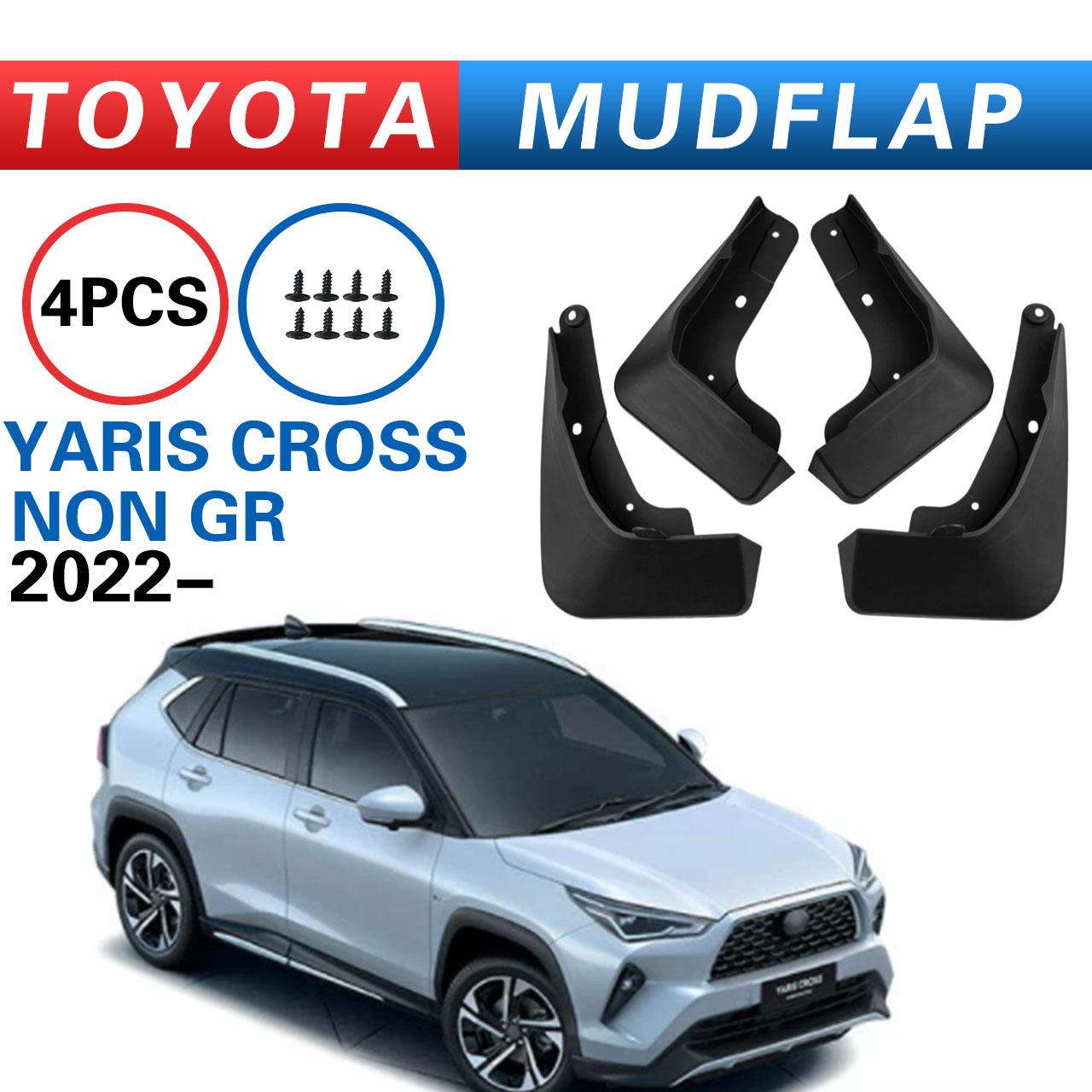 Брызговики Toyota Yaris Cross Non-GR 2023-2025 Совместимы с низкой комплектацией