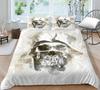 Bedding Cover Sets Skull Home Textiles Bed Quilt Cover Bedding Set 3D Duvet Cover Comfortable Bedclothes Microfiber Quilt Cover