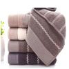 Face Towel Set with Wavy Pattern, 100% Cotton. Gentle On Skin, Fluffy, Soft, Absorbent, Fade-resistant, Low Lint Shedding, Durable, Breathable.