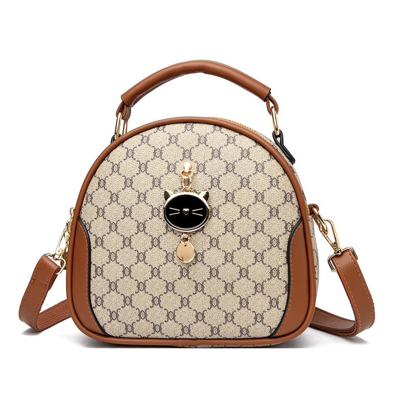 Women's bags New women's small round bags Small bags Large capacity fashion Apple versatile bags Single shoulder messenger bags Women