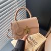 Women's Retro-Style Versatile Solid Color Handbag - High-End Feel, Fashionable Crossbody/Shoulder Bag for Commuting 2026.