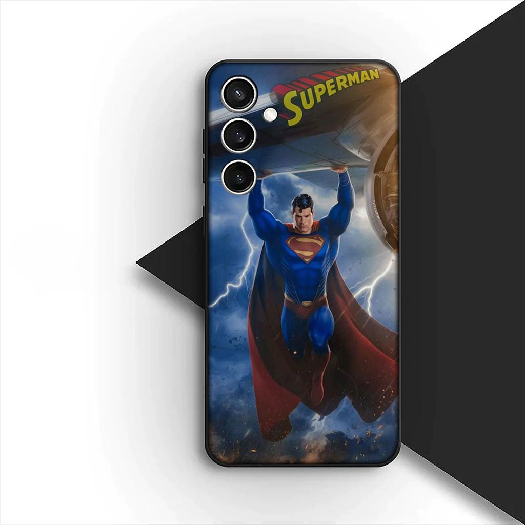 Supermans DC Movie Silicone Cover for Apple iPhone 16 14 15 Plus 11 Pro Max 16E ProMax + 15Plus 16+ 14+ Coque Phone Case