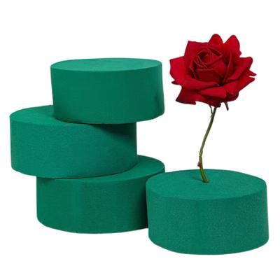 Round Floral Foam Blocks for Alive And Artificial Flowers DIY Wet And Dry Flower Foam for Wedding Aisle Flower Arrangement Supply