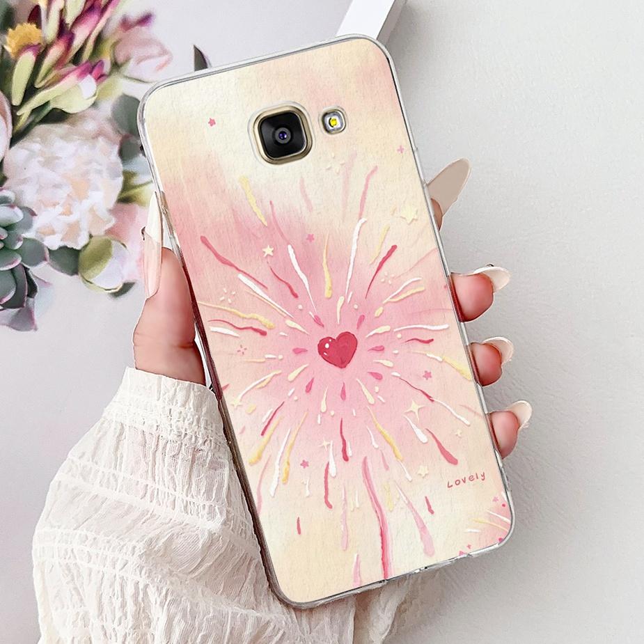 For Samsung Galaxy A5 2016 2017 Case Cute Cat Lion Painted Cover Soft Slim Phone Case For Samsung A5 2017 2016 A510F A520F Shell