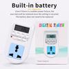 10A Digital Timer Switch EU Programmable Electronic Timing Socket Outlet Kitchen Appliance Time Control Day/Hour Weekly3