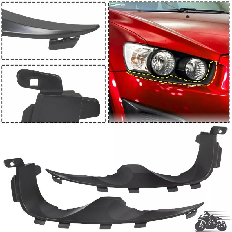 2x Precisions Engineered Headlight Brackets Bumper Retainer for 95976851 GM2508111 95976852 GM2509111 Easy Installation