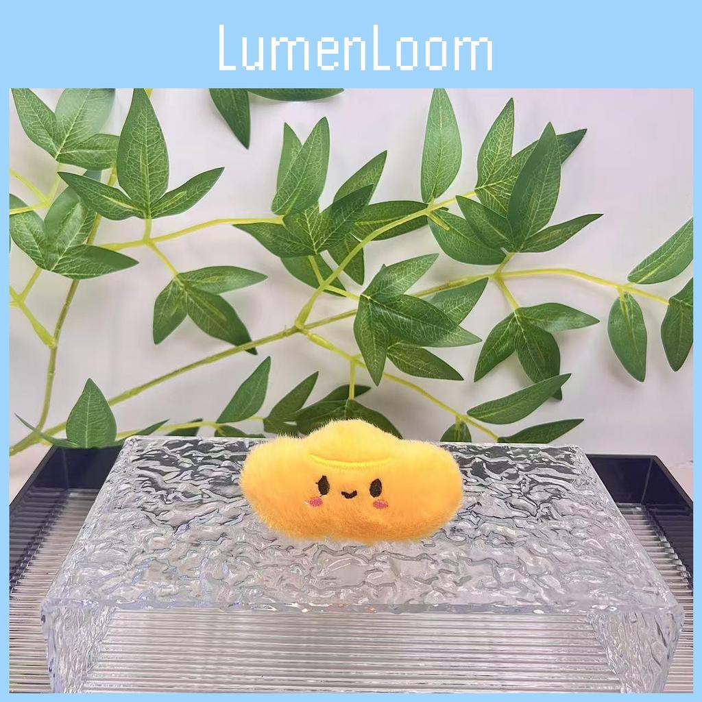 Delightful Gold Ingot Plush Keychain Doll With Super Soft Short Fur For All Ages