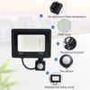 Motion Sensing LED Floodlight Outdoor Led Spotlight 20W 30W 50W 100W IP66 Waterproof Courtyard Garden Street Lighting Wall Lamp
