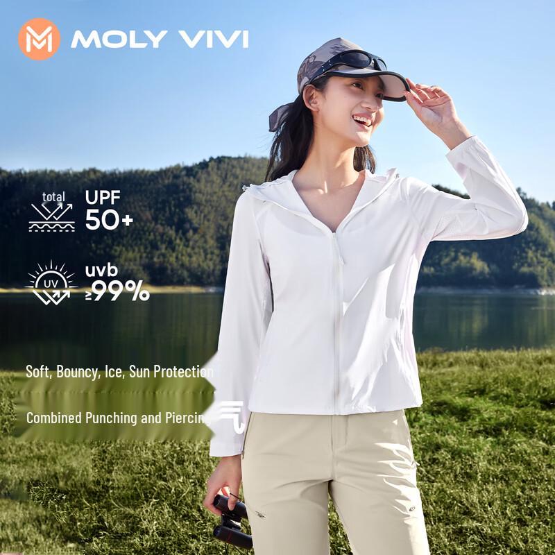Женская куртка MOLY VIVI с капюшоном для защиты от УФ-излучения L