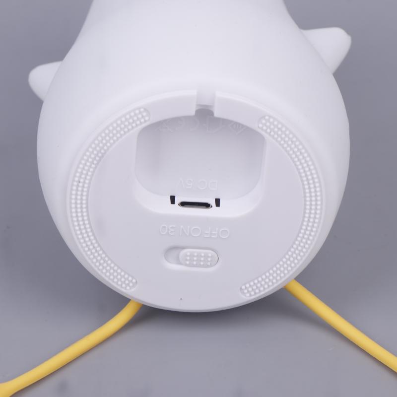 Cute Animal Silicone Lamp Duck Night Light For Kids Touch Control Dimmable Usb Rechargeable Bedside Bedroom Decor Birthday Gifts
