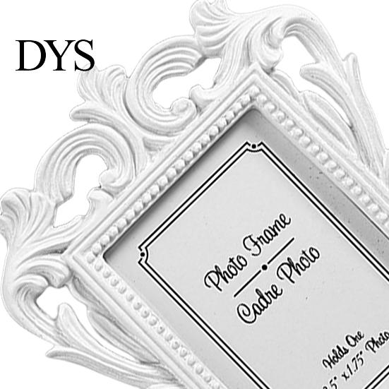 Picture Frame Baroque Rectangle Family Decoration Resin Vintage Classic Desktop Photo List Home Decor