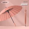 Women's High-End Automatic Long-Handled Umbrella with Straight Rod - Suitable for Rain or Shine and Men's Business Logo